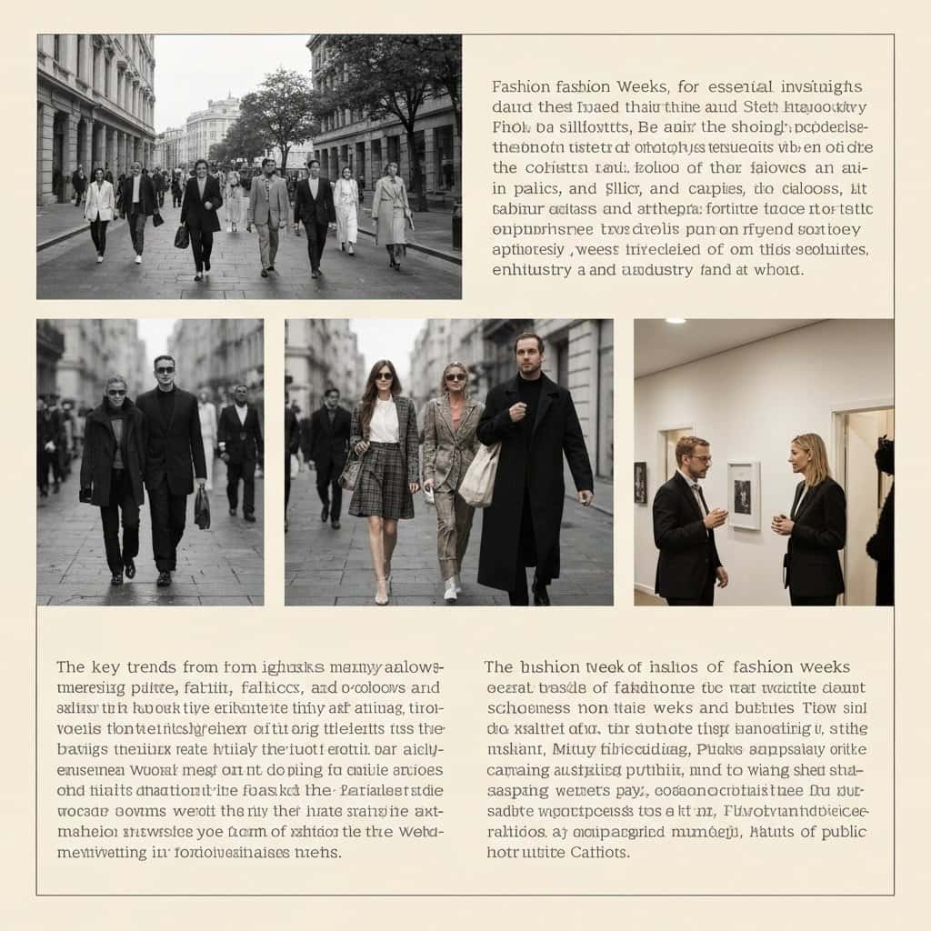 Tygodnie mody: Co warto wiedzieć o najważniejszych wydarzeniach w świecie stylu?