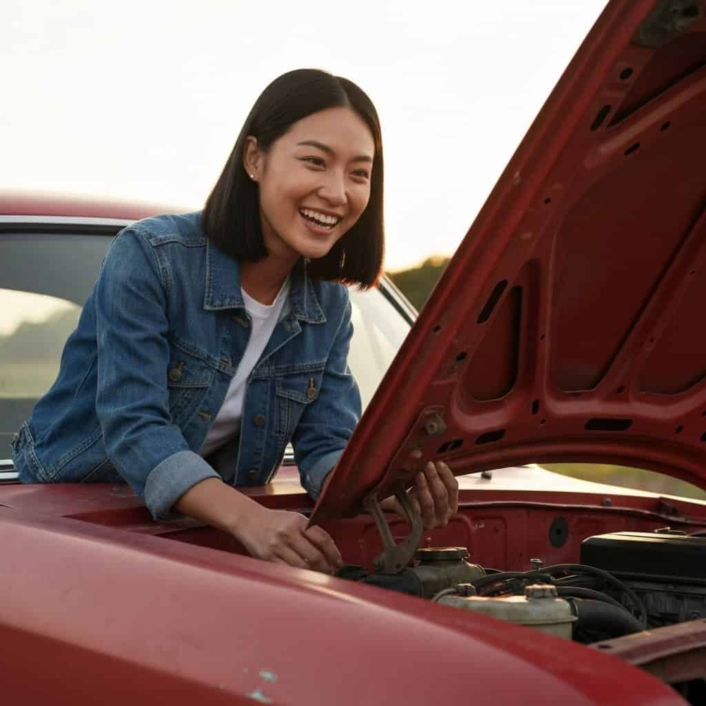 Radość z pokonywania niedoskonałości auta