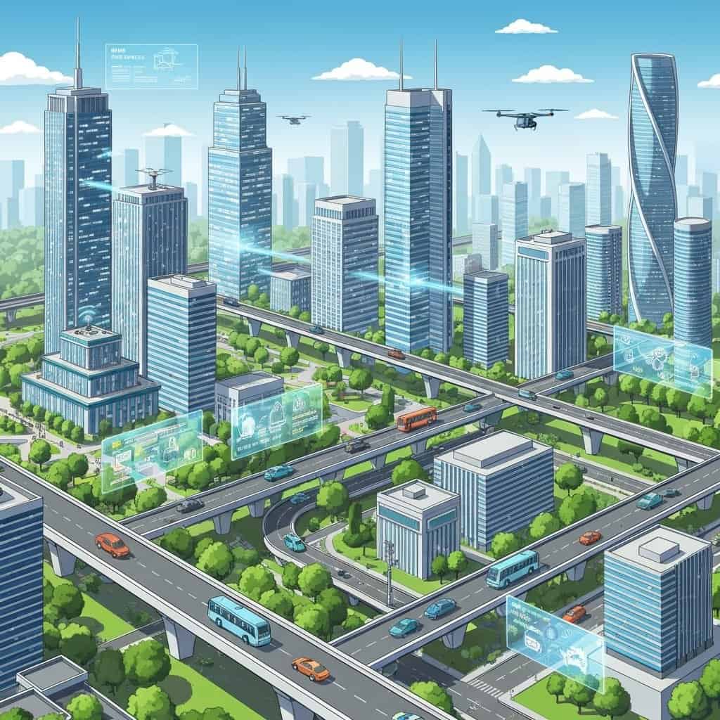 Zastosowanie technologii smart city: Rewolucja w miejskim życiu